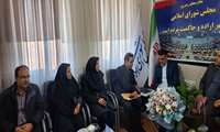 دیدار دکتر ریحانی مدیر شبکه با  دکتر توسلی نماینده مردم شریف شهرستان های بهار و کبودراهنگ در مجلس