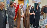 از فعالین جوانی جمعیت در نماز جمعه شهر صالح آباد تقدیر بعمل آمد .