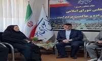 دیدار نوروزی دکتر ریحانی  و جمعی از مسئولین واحدهای تابعه با دکتر توسلی 