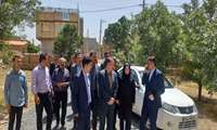 بازدید نماینده مردم شهرستان بهار در مجلس شورای اسلامی و فرماندارشهرستان بهار از خانه بهداشت روستای دستجرد