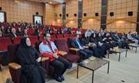 حضور دکتر ریحانی مدیر شبکه در همایش بزرگداشت روز سالمند در سالن آیت الله بهاری شهرستان بهار